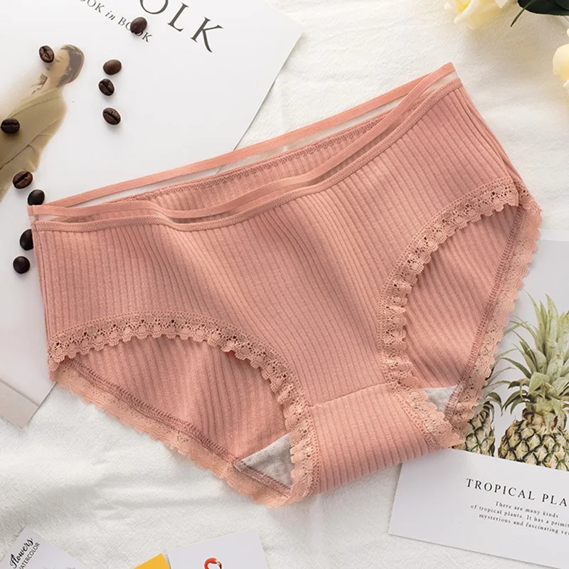 2019 Women's Cotton Panties Women Underwear Striped Briefs Breathable for Girls Panty Lady Mid-Waist Seamless Underpants
2019 Women's Cotton Panties Women Underwear Striped Briefs Breathable for Girls Panty Lady Mid-Waist Seamless Underpants