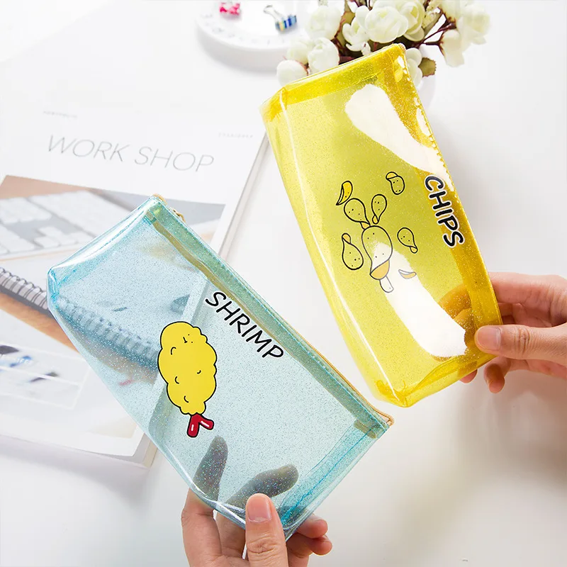 Simple Duck Snack Transparent Pencil Bag Stationery Storage Organizer Case School Supply Student Prize BD39
Simple Duck Snack Transparent Pencil Bag Stationery Storage Organizer Case School Supply Student Prize BD39