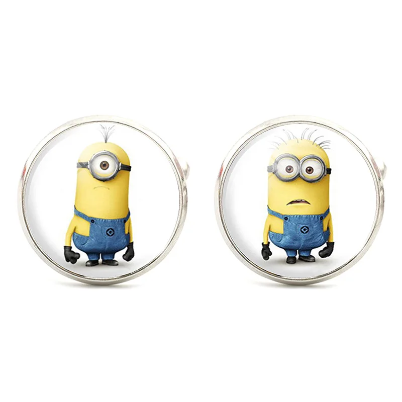 Minions Cufflinks anime characters time gem glass Cufflinks Game Related jewelry cute gifts for children wholesale
Minions Cufflinks anime characters time gem glass Cufflinks Game Related jewelry cute gifts for children wholesale