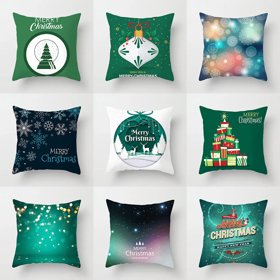 Merry Christmas Cushion Cover Christmas Decoration Pillowcase Santa Claus Polyester Throw Pillow Case Cover kerstmis navidad
Merry Christmas Cushion Cover Christmas Decoration Pillowcase Santa Claus Polyester Throw Pillow Case Cover kerstmis navidad