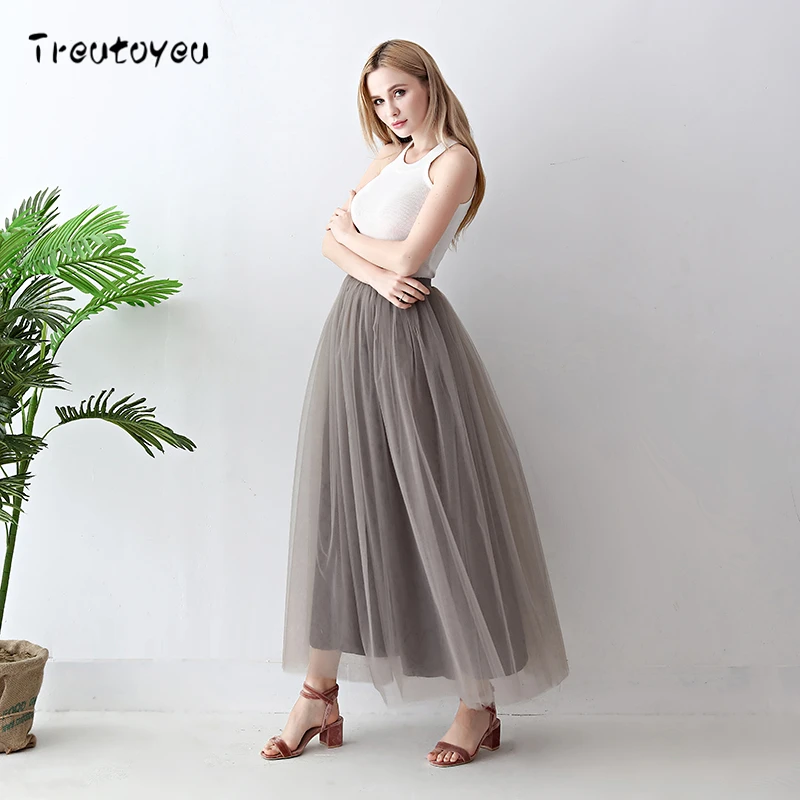 100% Real Photos 5 Layers 100cm Maxi Long Women Skirts Ladies Tulle Skirt Elegant Wedding Skirt Faldas Faldas Jupe Saia
100% Real Photos 5 Layers 100cm Maxi Long Women Skirts Ladies Tulle Skirt Elegant Wedding Skirt Faldas Faldas Jupe Saia