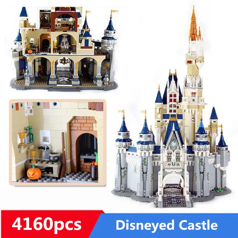 4160pcs diy Cinderella Princess Castle City Model Building Blocks Bricks Toys Compatible With Legoingly 71040 Gift For Children
4160pcs diy Cinderella Princess Castle City Model Building Blocks Bricks Toys Compatible With Legoingly 71040 Gift For Children