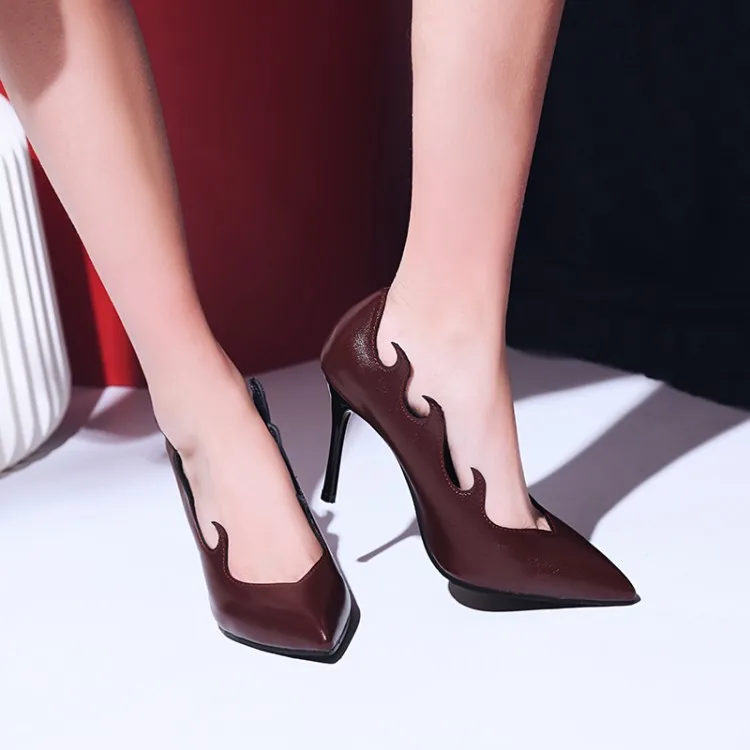 Big Size 11 12 ladies high heels women shoes woman pumps Shallow-mouthed wavy lace pointed women's single shoes
Big Size 11 12 ladies high heels women shoes woman pumps Shallow-mouthed wavy lace pointed women's single shoes