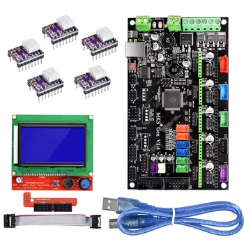 3D Printer Board MKS Gen V1.4 Motherboard Reprap Ramps 1.4 1.5 1.6 Control Board A4988/DRV8825/TMC2130 For 12864 LCD Display
3D Printer Board MKS Gen V1.4 Motherboard Reprap Ramps 1.4 1.5 1.6 Control Board A4988/DRV8825/TMC2130 For 12864 LCD Display