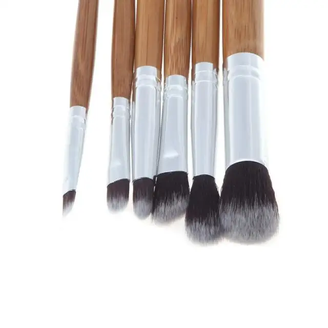 Novo estilo de moda 6pcs Bamboo Professional Eyeshadow Makeup Cosmetic Tool Kabuki Eye Brush Set Pincel de maquiagem zsmw
Novo estilo de moda 6pcs Bamboo Professional Eyeshadow Makeup Cosmetic Tool Kabuki Eye Brush Set Pincel de maquiagem zsmw