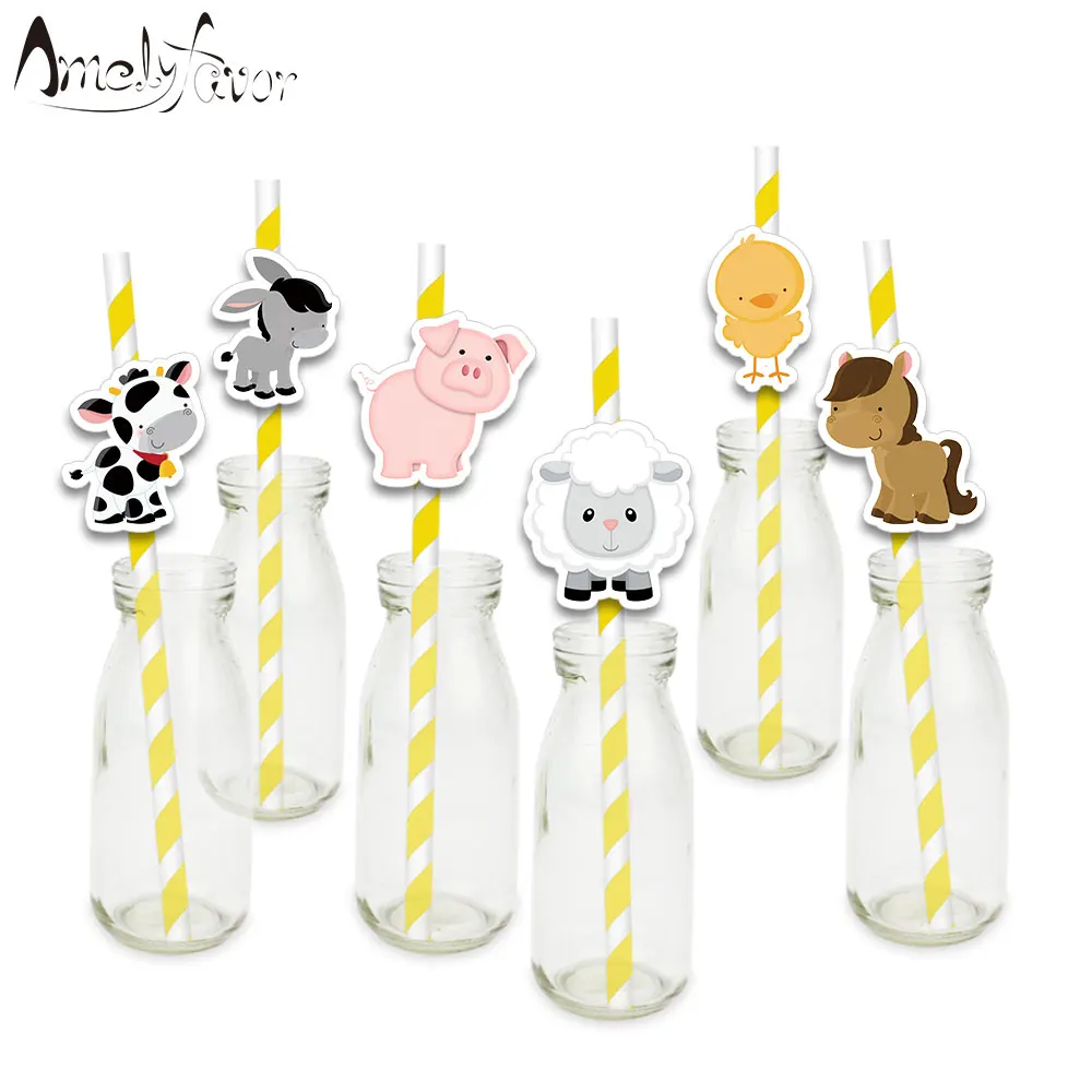 Farm Animals Theme Party Straws Series 3 Farm Animal Paper Straw Baby Shower Kids Birthday Event Party Decorations Supplies
Farm Animals Theme Party Straws Series 3 Farm Animal Paper Straw Baby Shower Kids Birthday Event Party Decorations Supplies