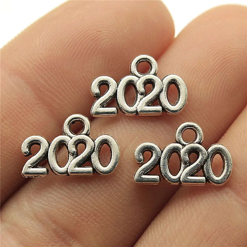 Charms Year 2020 Diy Jewelry Findings 50pcs/lot Antique Silver Plated 0.6x0.4 inch (14x9mm) Number 2020 Charms
Charms Year 2020 Diy Jewelry Findings 50pcs/lot Antique Silver Plated 0.6x0.4 inch (14x9mm) Number 2020 Charms