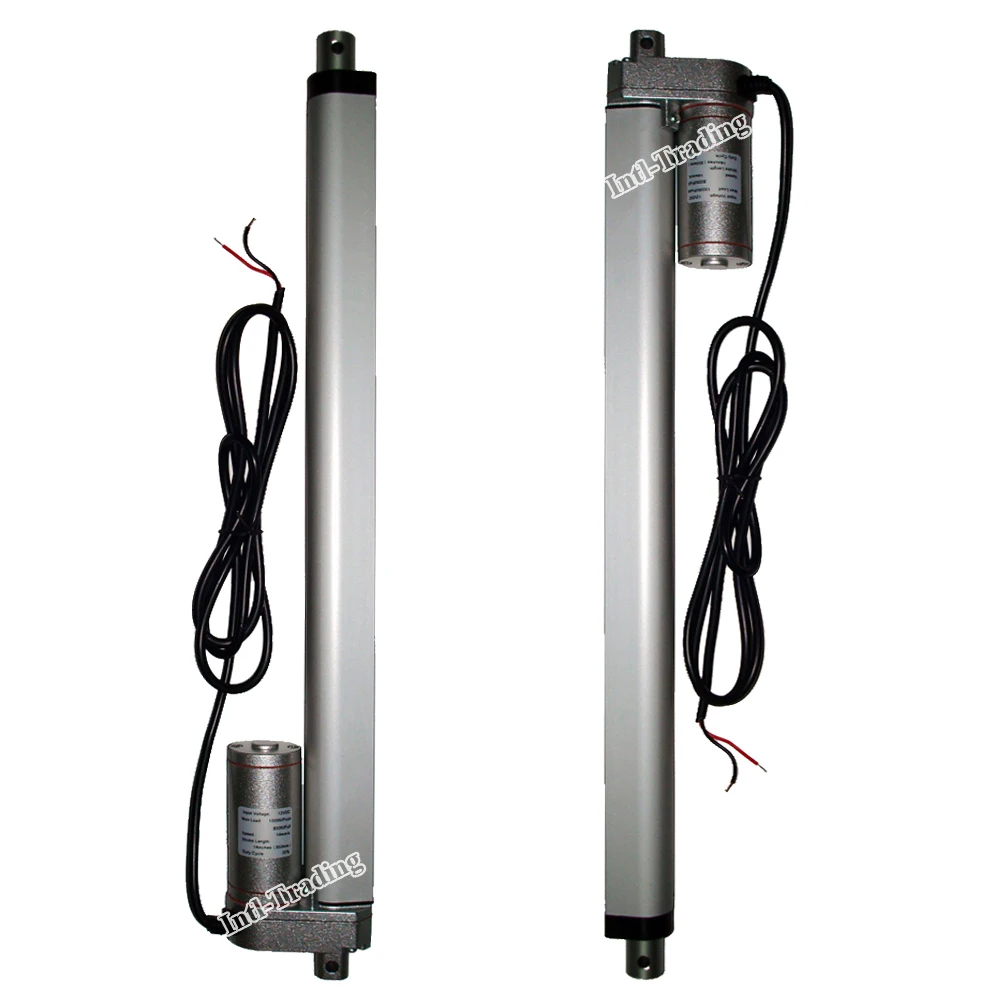 2X Stroke 350mm=14 Inches/DC 12V/ 1000N=100KG 220lbs Mini Electric Linear Actuator Linear Tubular Motor Motion
2X Stroke 350mm=14 Inches/DC 12V/ 1000N=100KG 220lbs Mini Electric Linear Actuator Linear Tubular Motor Motion