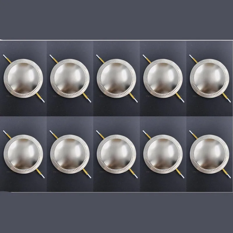 10PCS Voice coil 44.4mm 44.5mm Titanium Diaphragm Repair Kit dome Tweeters 8 ohm
10PCS Voice coil 44.4mm 44.5mm Titanium Diaphragm Repair Kit dome Tweeters 8 ohm