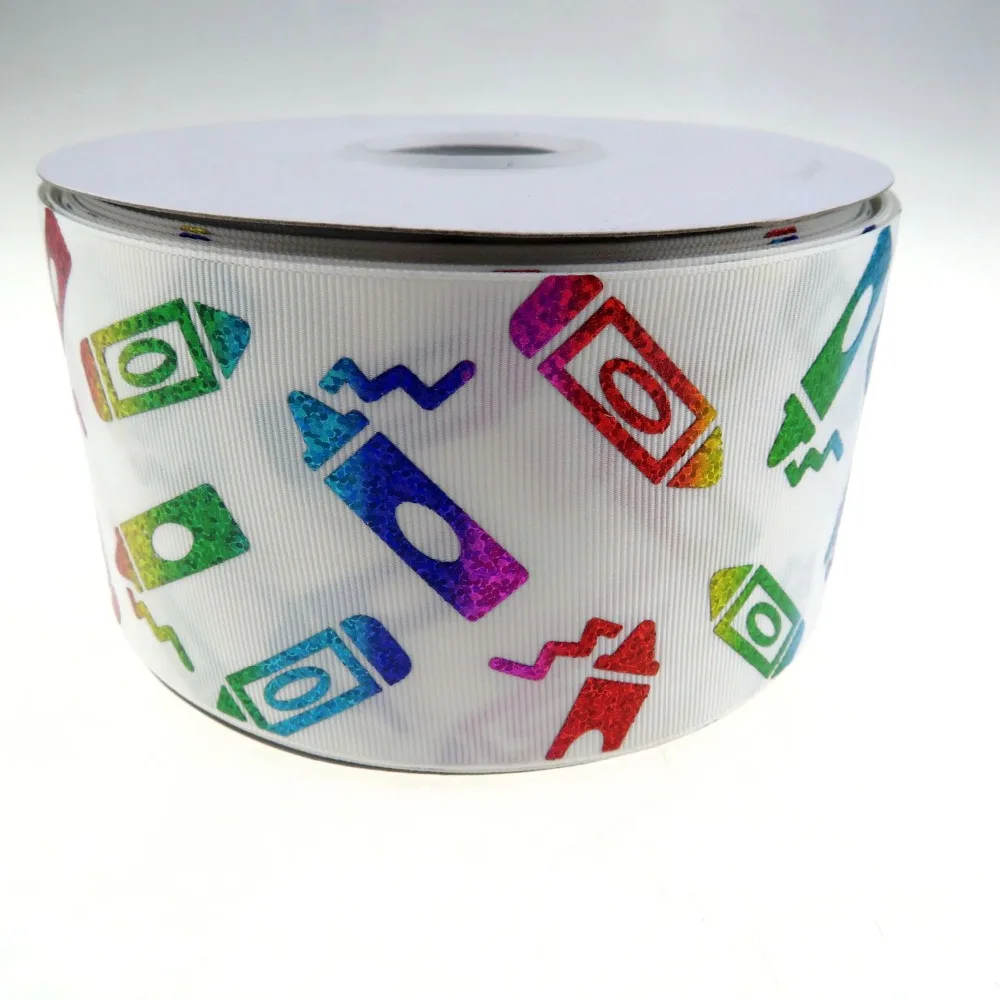 BOCA 75MM rainbow hologram crayon printed grosgrain ribbon, 100yards per roll , 196 colors for choose , shipping free
BOCA 75MM rainbow hologram crayon printed grosgrain ribbon, 100yards per roll , 196 colors for choose , shipping free