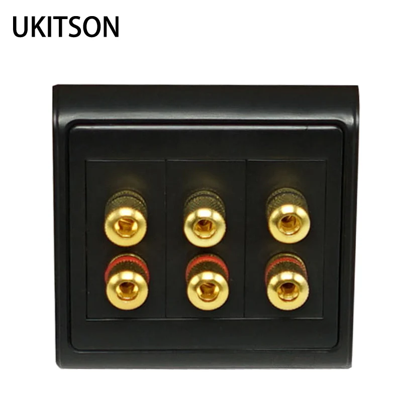 6 Ports Banana Speaker Welding Plug pic 1