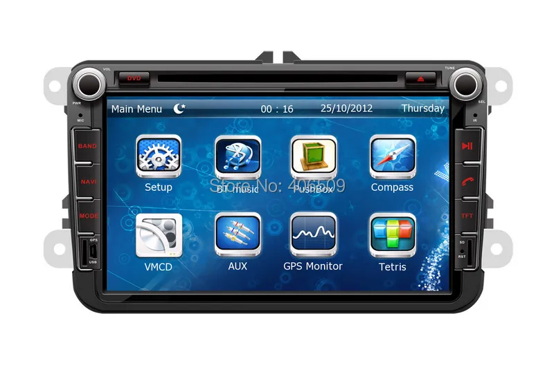 7 "Штатная dvd плеер автомобиля для Фольксваген Tiguan Touran T5 транспортер Scirocco w/gps