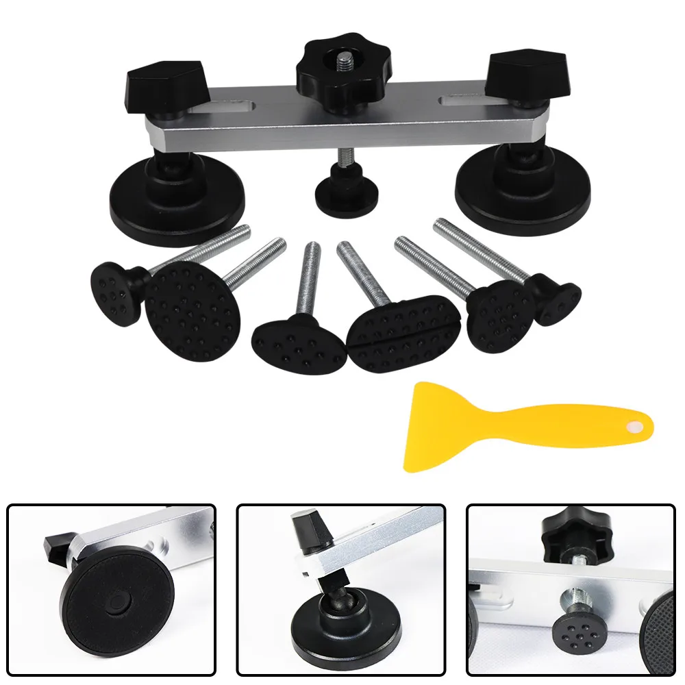 PDR Tools- Paintless Dent Repair Bridge Tool kit Car Dent Repair Tools Pulling Bridge Dent Removal Hand Tool Set +GIFT
PDR Tools- Paintless Dent Repair Bridge Tool kit Car Dent Repair Tools Pulling Bridge Dent Removal Hand Tool Set +GIFT