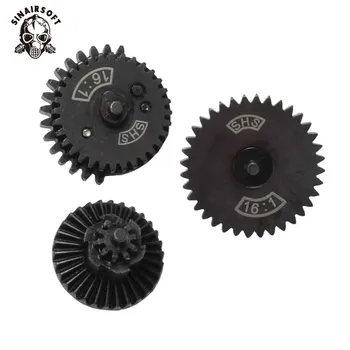 SHS High quality Tactical 16:1 High Speed Gear Set Fit Ver.2/3 Gearbox For Hunting Paintball shooting Accessories
SHS High quality Tactical 16:1 High Speed Gear Set Fit Ver.2/3 Gearbox For Hunting Paintball shooting Accessories