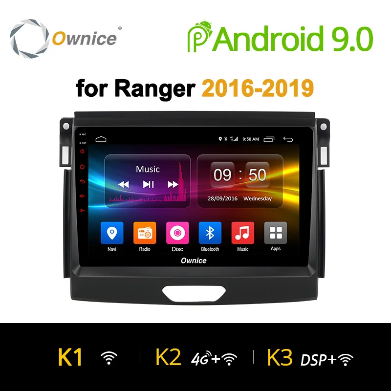 Ownice K1 K2 K3 Android 9.0 Octa Core 2 Din 9" GPS Navigation Car Radio Player for Ranger Raptor 2016 - 2019 DVD 4G SIM Card
Ownice K1 K2 K3 Android 9.0 Octa Core 2 Din 9" GPS Navigation Car Radio Player for Ranger Raptor 2016 - 2019 DVD 4G SIM Card