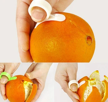 1000pcs/lot Cooking Tools Parer Finger Type Open orange peeler machine Orange Device tools Creative kitchen accessories
1000pcs/lot Cooking Tools Parer Finger Type Open orange peeler machine Orange Device tools Creative kitchen accessories