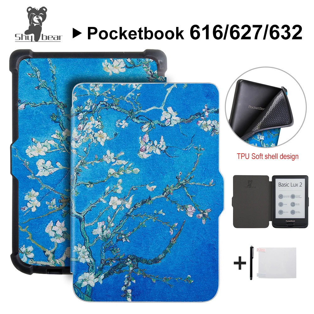 Shy Bear Slim Case for Pocketbook 616/627/632 Touch Lux4 Ereader Cover Case for Pocketbook touch HD 3/ Basic Lux 2 Ebook +gift
Shy Bear Slim Case for Pocketbook 616/627/632 Touch Lux4 Ereader Cover Case for Pocketbook touch HD 3/ Basic Lux 2 Ebook +gift