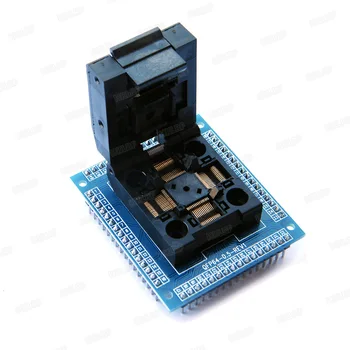QFP64 to DIP64 Chip Programmer Socket QFP64-0.5-REV2 QFP64-0.5-REV1 IC Test Socket QFP64 LQFP64 TQFP64 CQFP64
QFP64 to DIP64 Chip Programmer Socket QFP64-0.5-REV2 QFP64-0.5-REV1 IC Test Socket QFP64 LQFP64 TQFP64 CQFP64