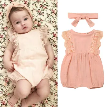 Hot Cute Newborn Kids Baby Girls Cotton Romper Sleeveless Print Cotton O-Neck Pullover Tops Jumpsuit Outfits Clothes 0-24M 
Hot Cute Newborn Kids Baby Girls Cotton Romper Sleeveless Print Cotton O-Neck Pullover Tops Jumpsuit Outfits Clothes 0-24M