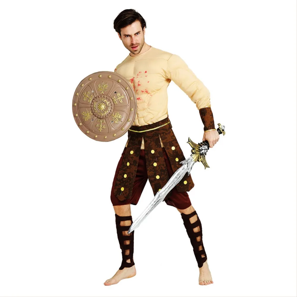 Medieval Roman Costume Spartan Samurai Cosplay Costume Warrior Battle Suit Halloween Carnival Ball Fancy Dress for Adult Men
Medieval Roman Costume Spartan Samurai Cosplay Costume Warrior Battle Suit Halloween Carnival Ball Fancy Dress for Adult Men