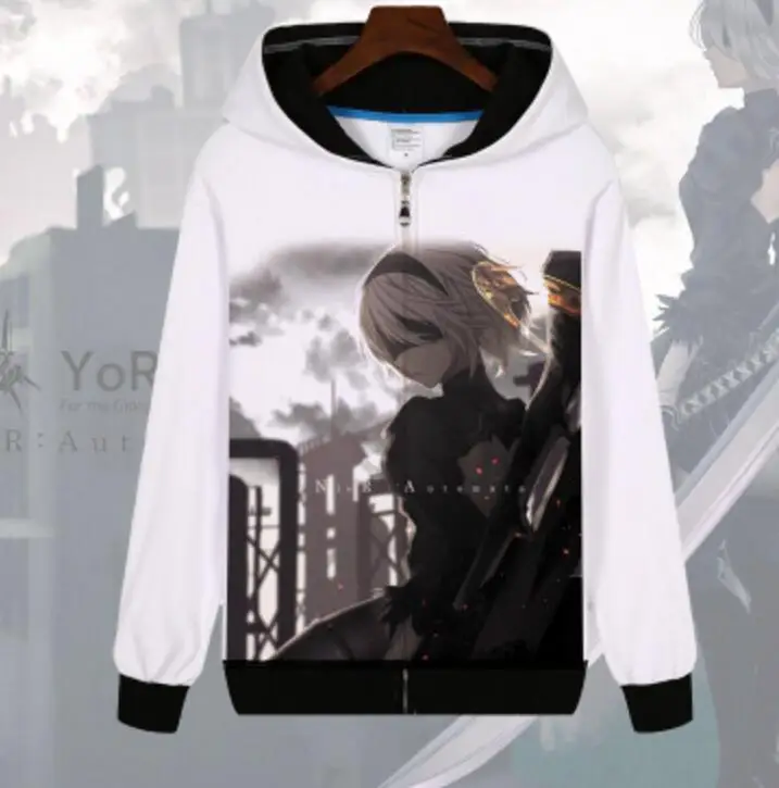 Athemis NieR:Automata YoRHa Japanese Anime pullover halloween hoodie coat jacket
Athemis NieR:Automata YoRHa Japanese Anime pullover halloween hoodie coat jacket
