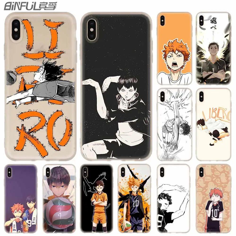 Haikyuu Anime Fundas Cover Case Silicone soft for iPhone X 11 Pro XS Max XR 6 7 8 Plus 5 4 S Phone Cases TeleFoonhoesjes Etui
Haikyuu Anime Fundas Cover Case Silicone soft for iPhone X 11 Pro XS Max XR 6 7 8 Plus 5 4 S Phone Cases TeleFoonhoesjes Etui