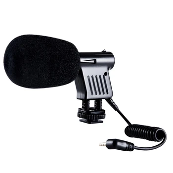 Mini Microphone Interview Broadcast Directional Condenser For DSLR Cameras Camcorder Recording ND998
Mini Microphone Interview Broadcast Directional Condenser For DSLR Cameras Camcorder Recording ND998
