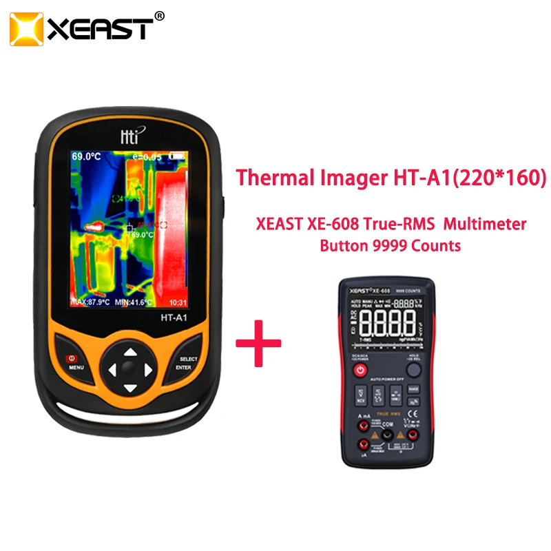 XEAST Thermal Imaging Mobile phone HT-A1 220*160 Resolution Infrared Camera HD measurement tool 100% Fast delivery from Moscow
XEAST Thermal Imaging Mobile phone HT-A1 220*160 Resolution Infrared Camera HD measurement tool 100% Fast delivery from Moscow