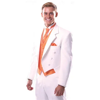 Custom Made Men Suit Luxury Notch Lapel 2020 Long Tail 3 Piece Formal White Tuxedo Mens Wedding Suits (Jacket+Pant+Vest)
Custom Made Men Suit Luxury Notch Lapel 2020 Long Tail 3 Piece Formal White Tuxedo Mens Wedding Suits (Jacket+Pant+Vest)