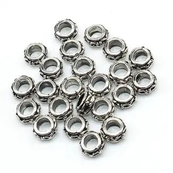 Wholesale 100pcs/lot Flower Metal Alloy Spacer beads For Silver Plated Loose Bead DIY Jewelry Findings Components
Wholesale 100pcs/lot Flower Metal Alloy Spacer beads For Silver Plated Loose Bead DIY Jewelry Findings Components