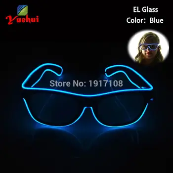 Flashing EL Led Glasses Luminous Party Decorative Lighting Colorful For Bright Light Festival Gift with DC-3V Steady On Inverter
Flashing EL Led Glasses Luminous Party Decorative Lighting Colorful For Bright Light Festival Gift with DC-3V Steady On Inverter