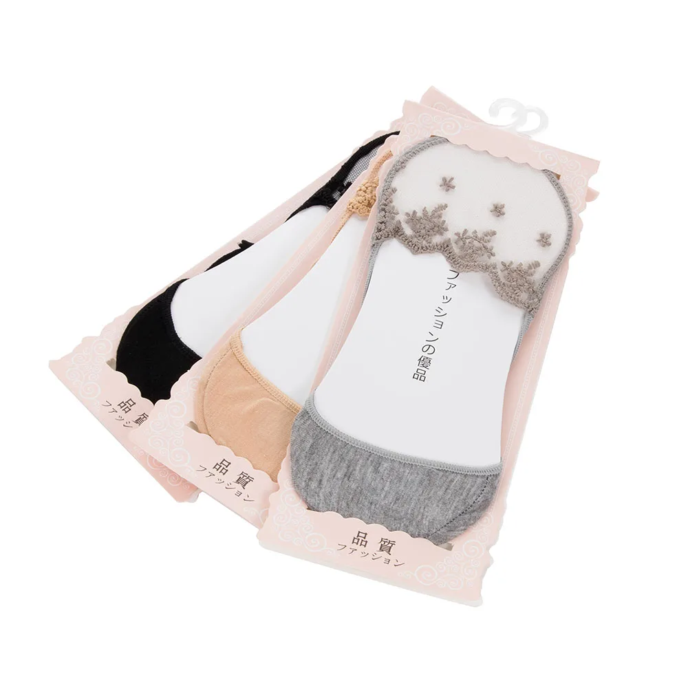 1 Pair Three Colors Woman Summer Lace Floral New Pattern Breathable Slipper Socks Invisible Liner Hollow Out Fashion Boat Socks
1 Pair Three Colors Woman Summer Lace Floral New Pattern Breathable Slipper Socks Invisible Liner Hollow Out Fashion Boat Socks