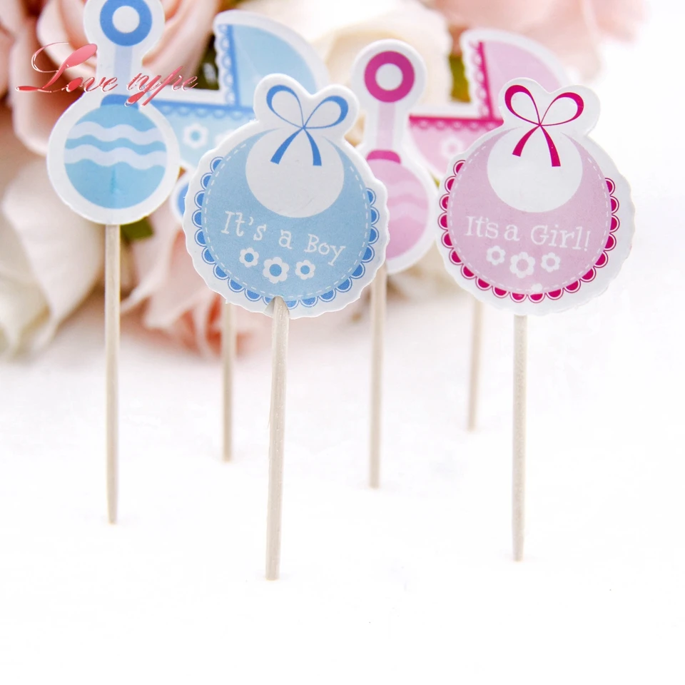 18PCS/1 Set It's a girl/boy Birthday Party Cupcake toppers Decoration For Baby Shower Birthday Party DIY Cake Topper Supplies
18PCS/1 Set It's a girl/boy Birthday Party Cupcake toppers Decoration For Baby Shower Birthday Party DIY Cake Topper Supplies