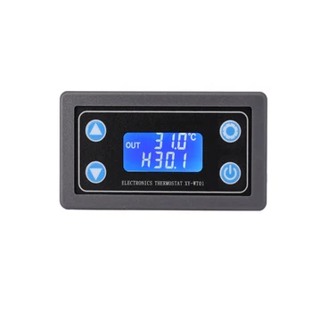 DC12V LED Digital Thermostat Temperature Control Thermometer Thermo Controller Switch Module + NTC Sensor Adjustable temperature
DC12V LED Digital Thermostat Temperature Control Thermometer Thermo Controller Switch Module + NTC Sensor Adjustable temperature