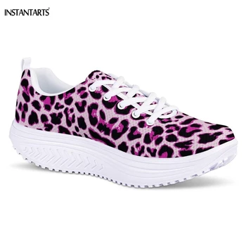 INSTANTARTS Purple Leopard Pattern Woman Swing Shoes Breath Outdoor Fitness Sneakers Sports Slimming Height Increasing Gym Shoes
INSTANTARTS Purple Leopard Pattern Woman Swing Shoes Breath Outdoor Fitness Sneakers Sports Slimming Height Increasing Gym Shoes