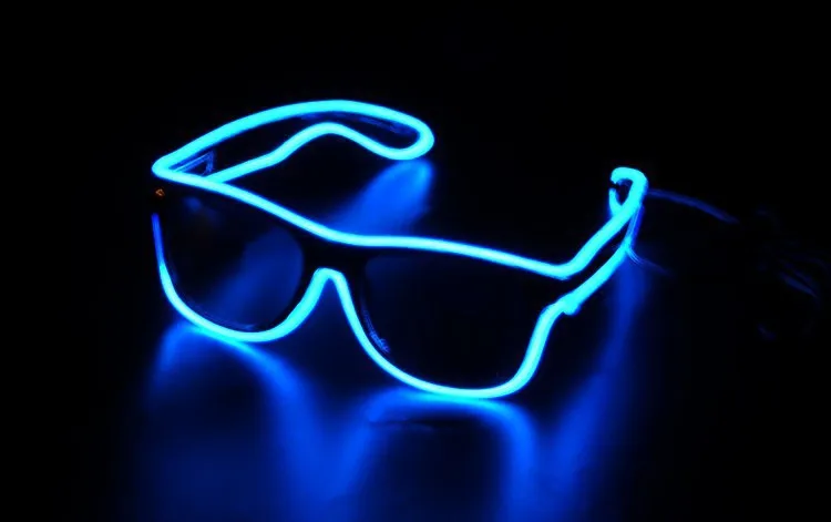 Free Shipping Blue el glasses El Wire Fashion Neon LED Light Up Shutter Shaped Glasses Rave Costume Party
Free Shipping Blue el glasses El Wire Fashion Neon LED Light Up Shutter Shaped Glasses Rave Costume Party