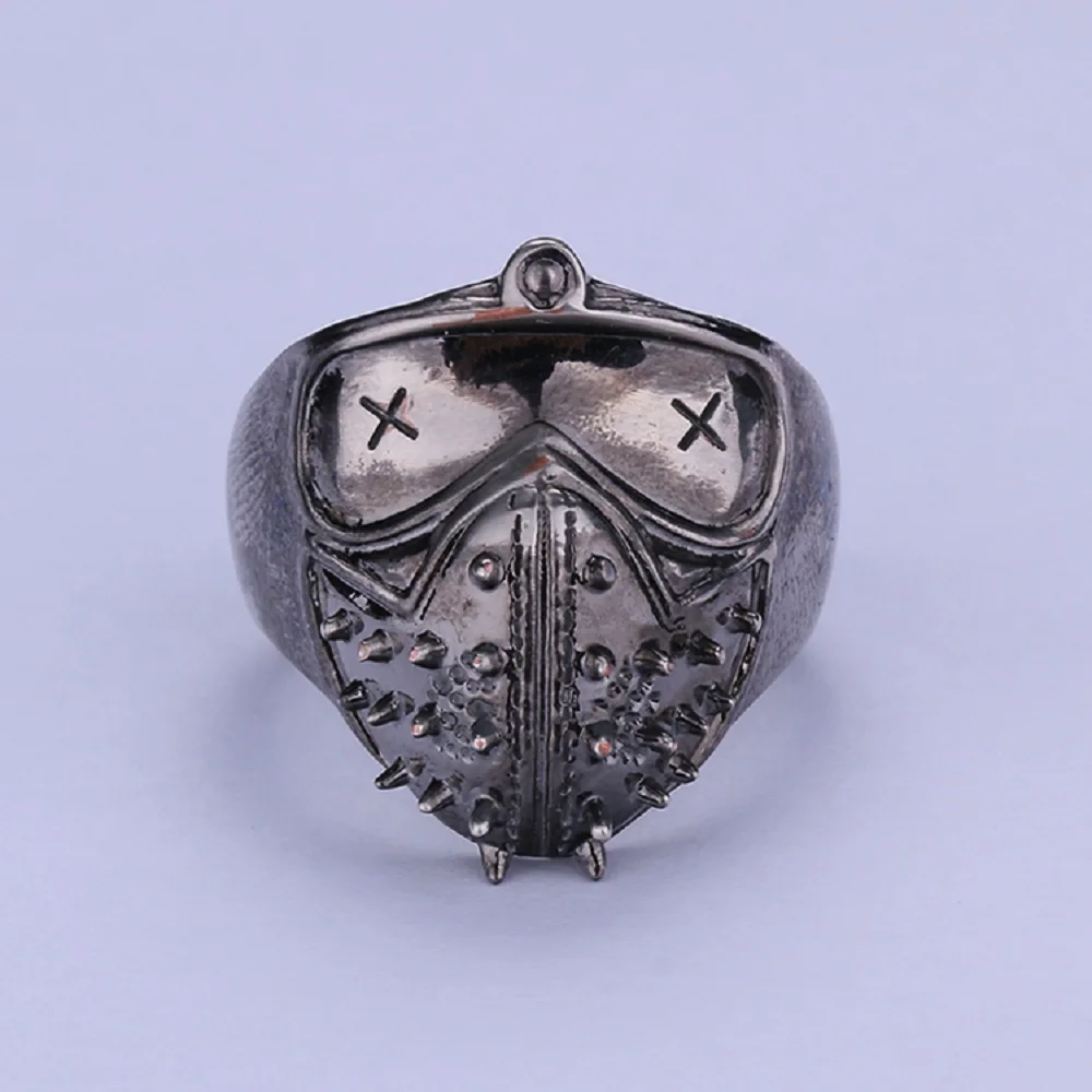 Watch Dogs 2 Mask Ring Marcus Cosplay Rings Zinc Alloy Souvenir Gift Cosplay Accessories Christmas Halloween Party Gift
Watch Dogs 2 Mask Ring Marcus Cosplay Rings Zinc Alloy Souvenir Gift Cosplay Accessories Christmas Halloween Party Gift