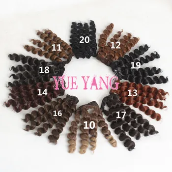 Free Shipping New Arrival 20PCS/LOT 15CM Thick Doll Hairs 1/3 /1/4 1/6 BJD Wavy BJD wigs Doll Hair
Free Shipping New Arrival 20PCS/LOT 15CM Thick Doll Hairs 1/3 /1/4 1/6 BJD Wavy BJD wigs Doll Hair