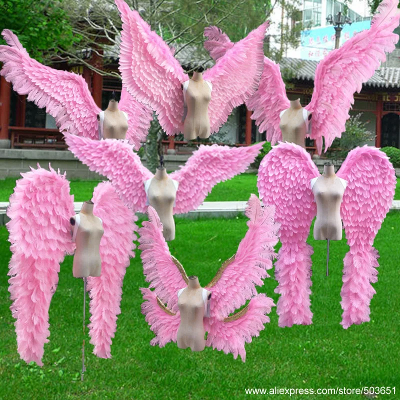 Natural feather handicafts series large size Cute pink angel wings for Auto Show window display beautiful wedding decor props
Natural feather handicafts series large size Cute pink angel wings for Auto Show window display beautiful wedding decor props