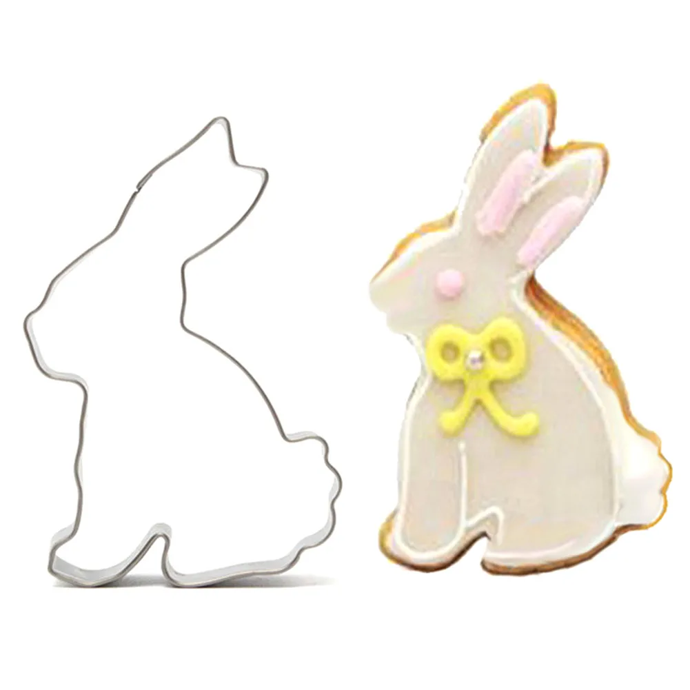 New 1pcs Stainless Steel Rabbit Cookie Cutter Cute Rabbit Biscuit Cookie Modelling Cutter Kitchen Baking Tools
New 1pcs Stainless Steel Rabbit Cookie Cutter Cute Rabbit Biscuit Cookie Modelling Cutter Kitchen Baking Tools