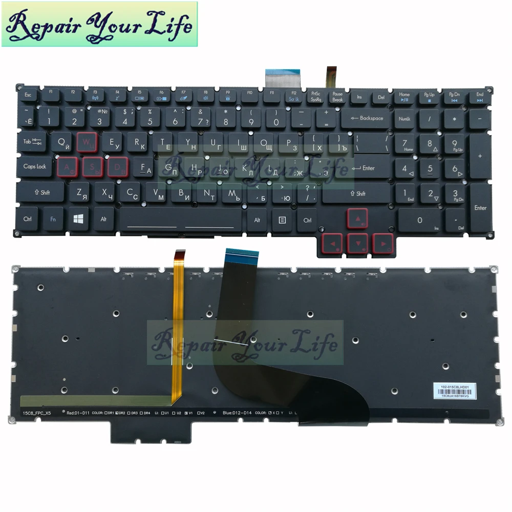 Acer G9-591 RU-B backlit keyboard 1