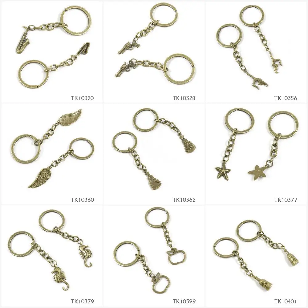 Metal Antique Bronze Keychain Keyring Keytag Key Chain Ring Saxophone Revolver Gun Dancing Gymnastics Angel Wing Christmas Xmas
Metal Antique Bronze Keychain Keyring Keytag Key Chain Ring Saxophone Revolver Gun Dancing Gymnastics Angel Wing Christmas Xmas