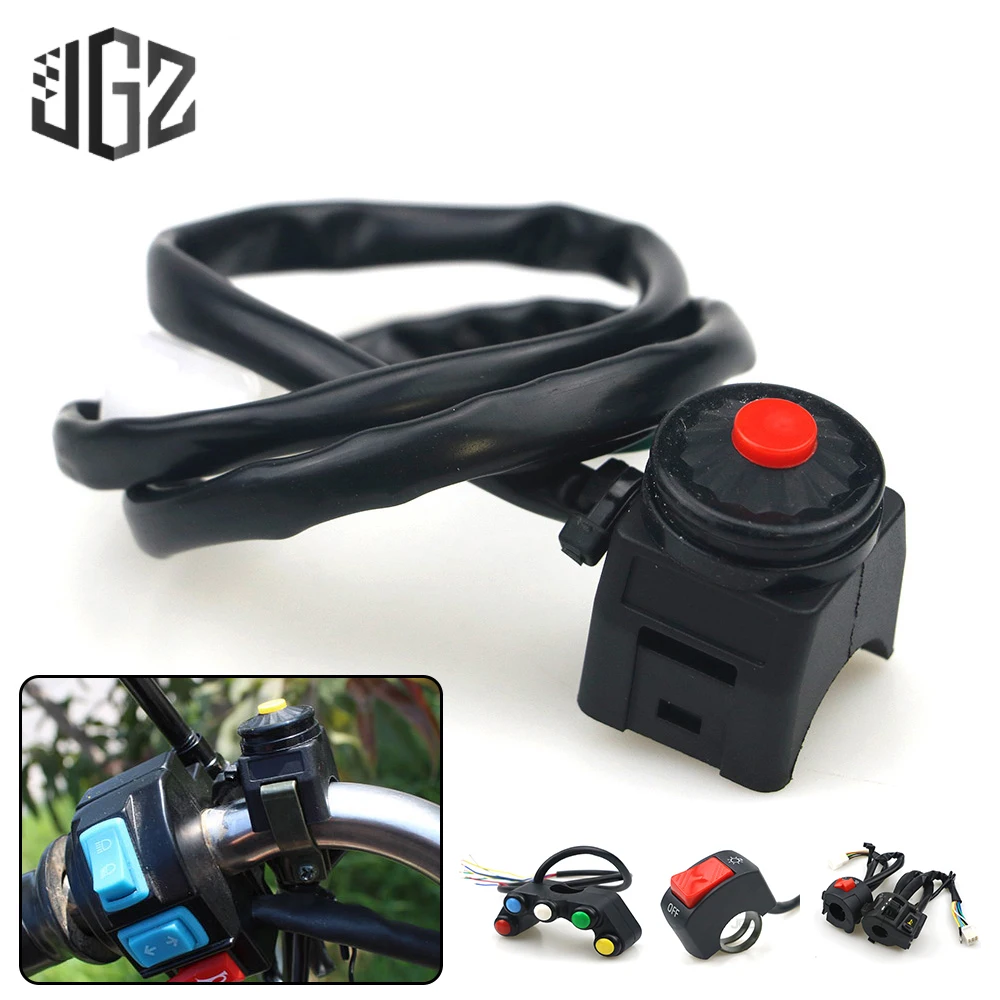 Universal 22mm Motorcycle On-Off Switches Start Motocross Dirt Bike Light Handlebar Controller Push Button Accessories Modified
Universal 22mm Motorcycle On-Off Switches Start Motocross Dirt Bike Light Handlebar Controller Push Button Accessories Modified