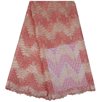 Women Dress Lace Embroidered Guipure Lace Fabric Nice Quality African French Tulle Lace Fabric 5 Yards
Women Dress Lace Embroidered Guipure Lace Fabric Nice Quality African French Tulle Lace Fabric 5 Yards