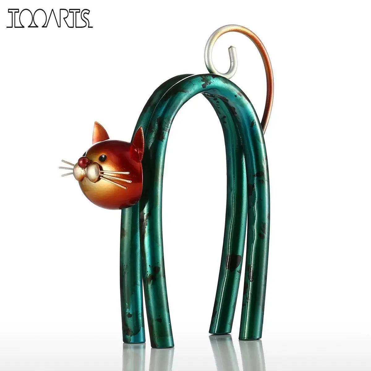 Tooarts Spring Little Cat Metal Sculpture Iron Sculpture Abstract Sculpture Modern Sculpture Home Decoration Ornament Gift
Tooarts Spring Little Cat Metal Sculpture Iron Sculpture Abstract Sculpture Modern Sculpture Home Decoration Ornament Gift
