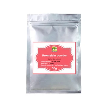 50-1000g,100% Natural Pineapple Extract Bromelain Powder,whitening skini,inhibit tumor cell growth,bo luo dan bai mei
50-1000g,100% Natural Pineapple Extract Bromelain Powder,whitening skini,inhibit tumor cell growth,bo luo dan bai mei