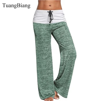 Women Wide Leg Pants High waist Panelled Drawstring Pants Spliced Loose Flat Length feminine outdoor Active wear cotton Pants
Women Wide Leg Pants High waist Panelled Drawstring Pants Spliced Loose Flat Length feminine outdoor Active wear cotton Pants