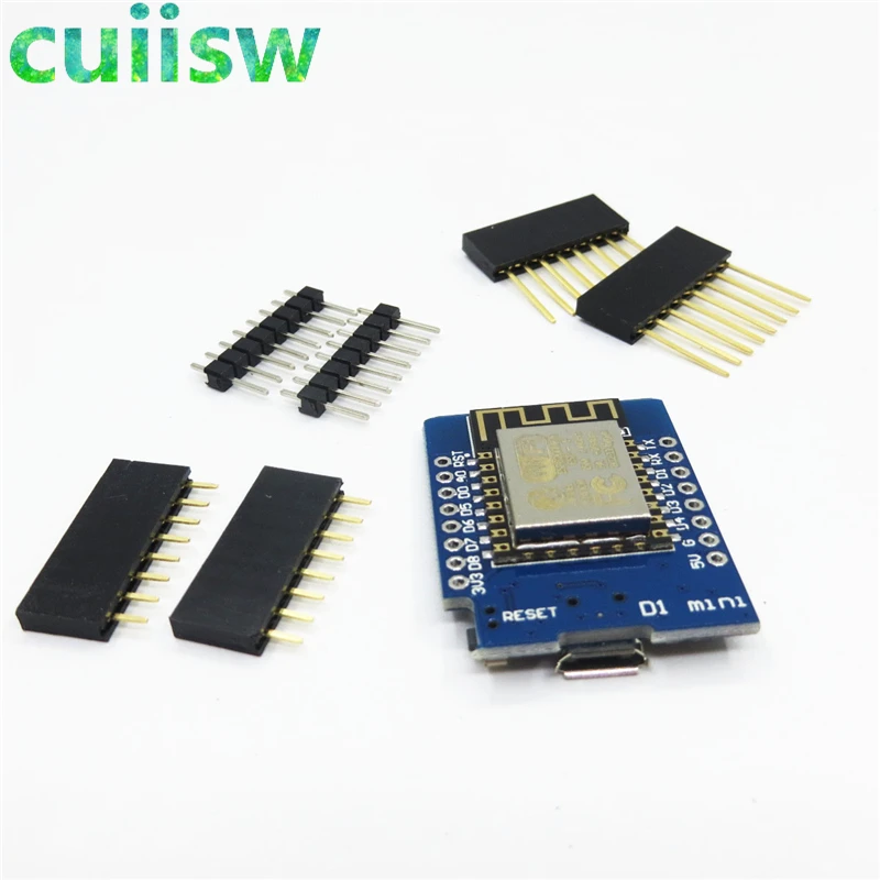 10PCS D1 mini - Mini NodeMcu 4M bytes Lua WIFI Internet of Things development board based ESP8266 by WeMos
10PCS D1 mini - Mini NodeMcu 4M bytes Lua WIFI Internet of Things development board based ESP8266 by WeMos