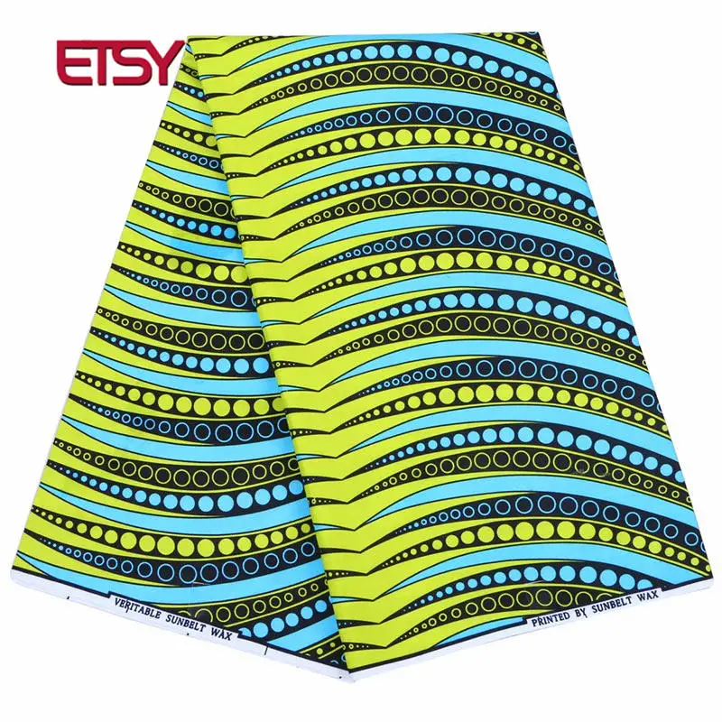 ETSY Real binta High Quality Dutch 100% Polyester Ankara new binta Wax 6 yards African Fabric for Party Dress FP6161
ETSY Real binta High Quality Dutch 100% Polyester Ankara new binta Wax 6 yards African Fabric for Party Dress FP6161