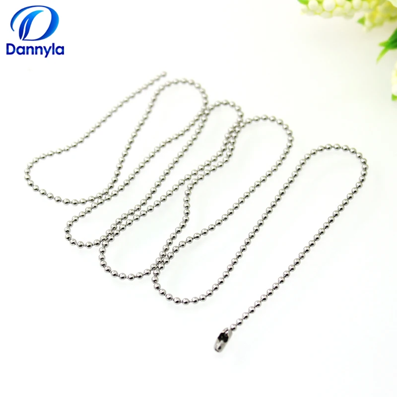 Wholesale 10pcs/lot 50cm/80cm 316 Stainless Steel Ball Chain Necklace Jewelry High Quality, Accept Customization LSBR029-30
Wholesale 10pcs/lot 50cm/80cm 316 Stainless Steel Ball Chain Necklace Jewelry High Quality, Accept Customization LSBR029-30